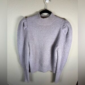 Express Soft Lilac Turtleneck Sweater